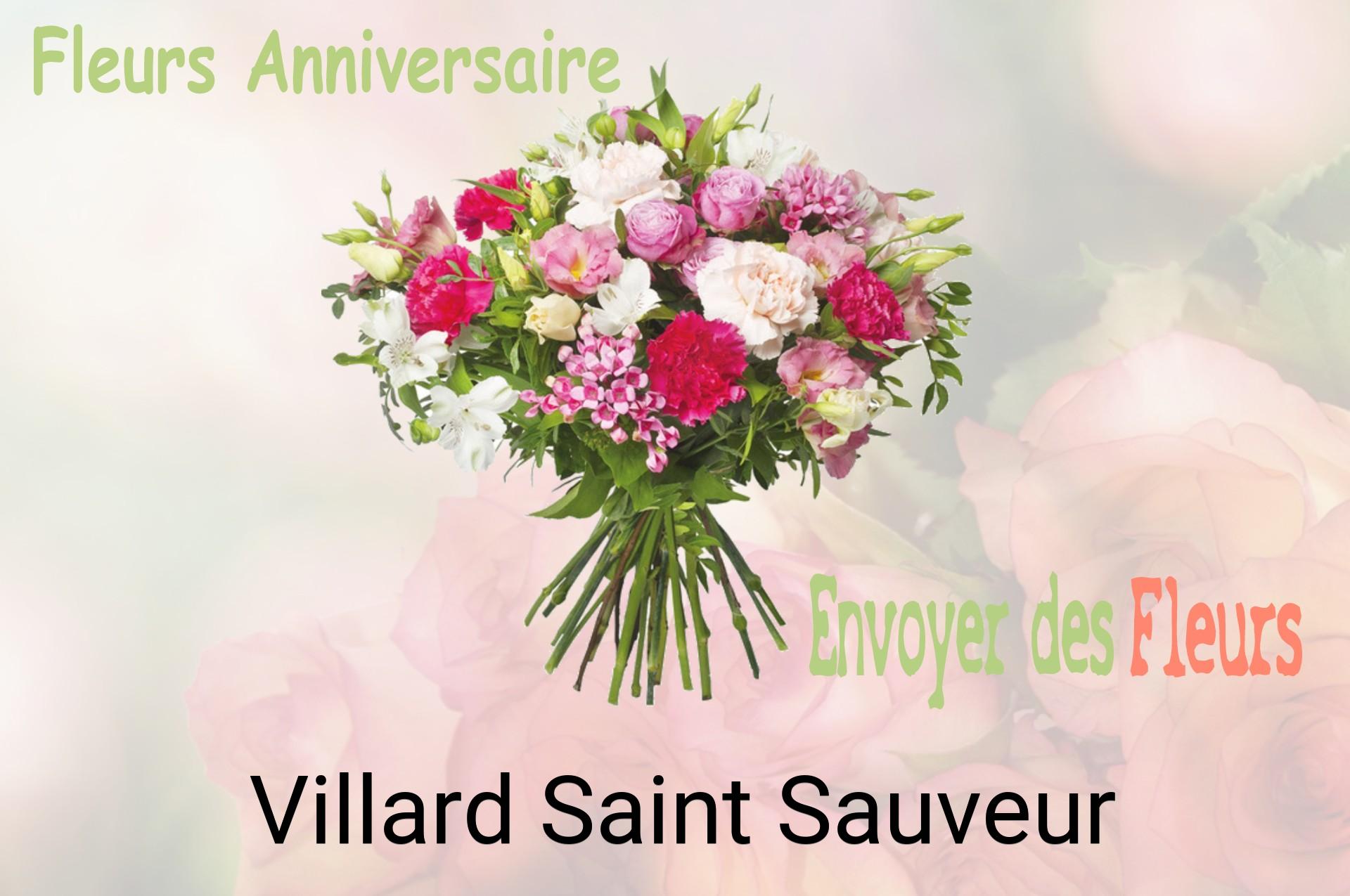 Bouquet de fleurs d’anniversaire livré à Villard-Saint-Sauveur