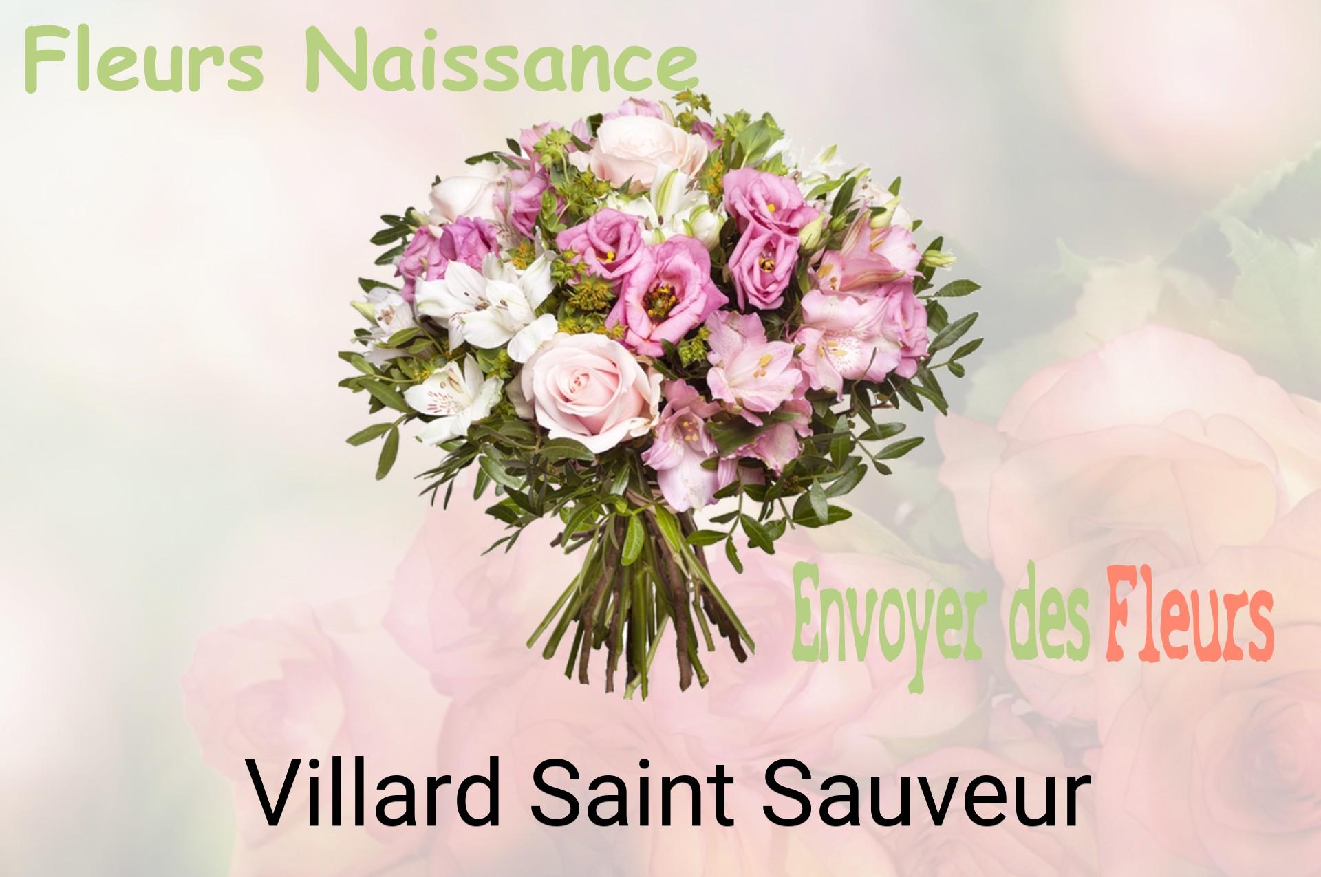 Bouquet de fleurs de naissance livré à Villard-Saint-Sauveur