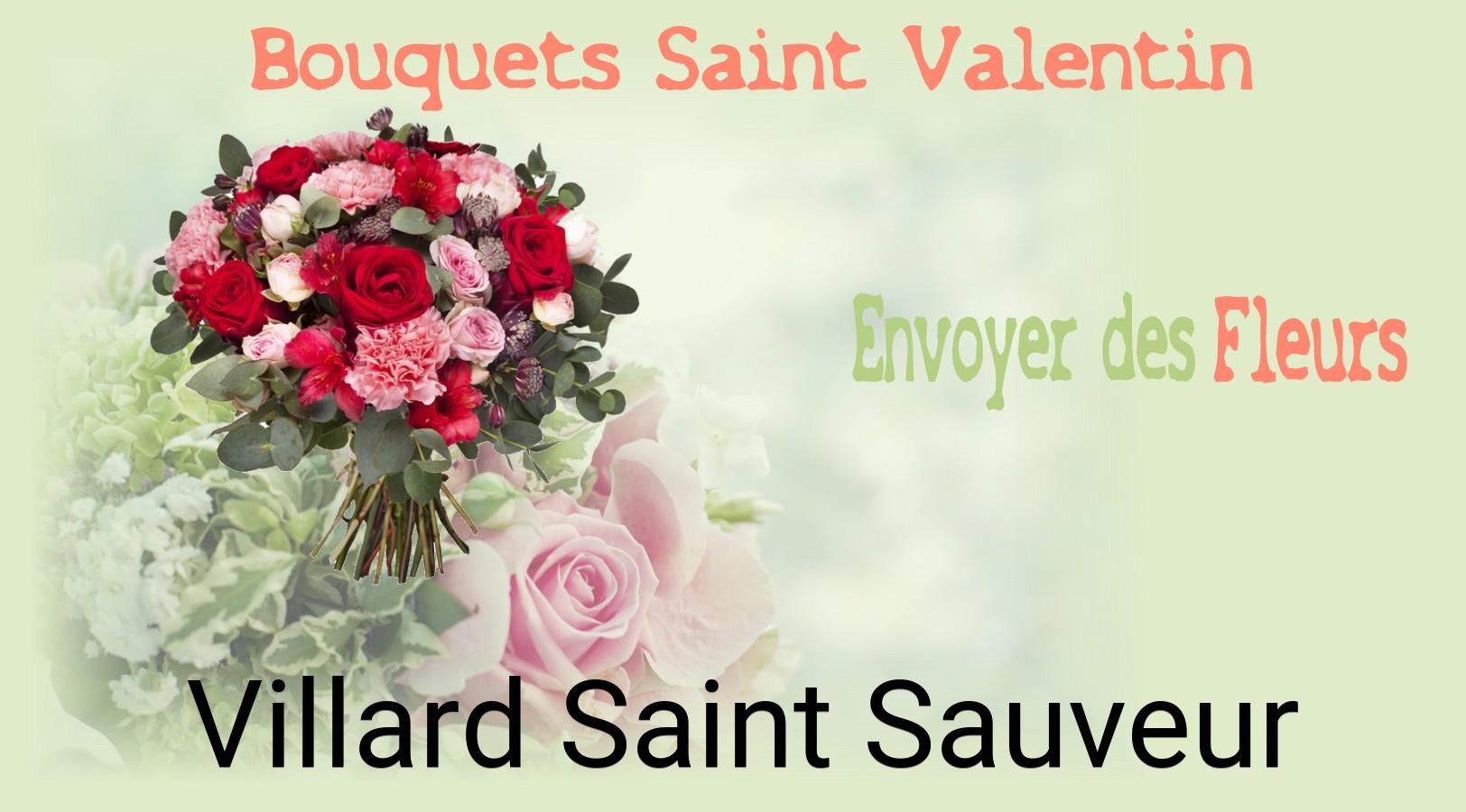 Roses de Saint-Valentin livrées à Villard-Saint-Sauveur
